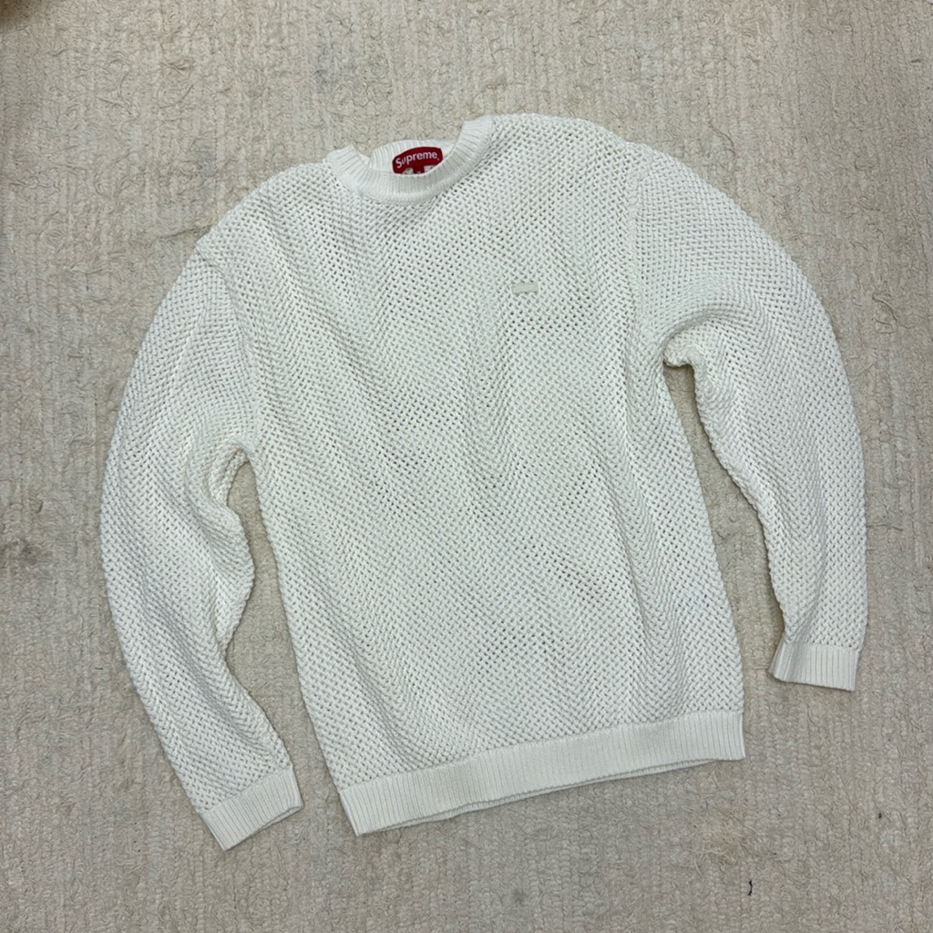 Supreme | Sweaters | Supreme Open Knit Small Box Sweater | Poshmark